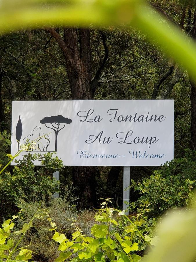 La Fontaine Au Loup Saint-Maurice-sur-Eygues Exterior foto